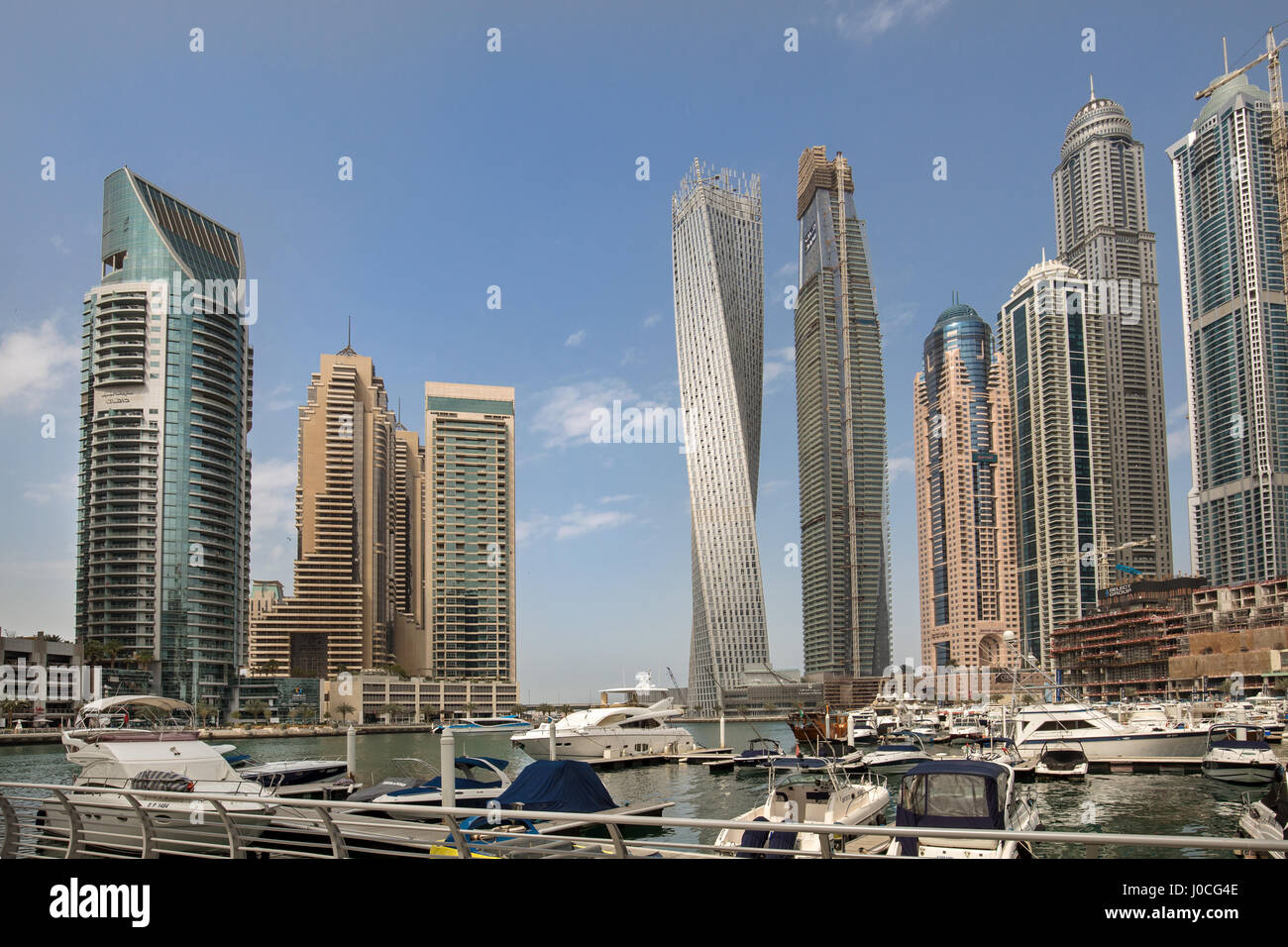 Dubai Marina, Dubai Stock Photo