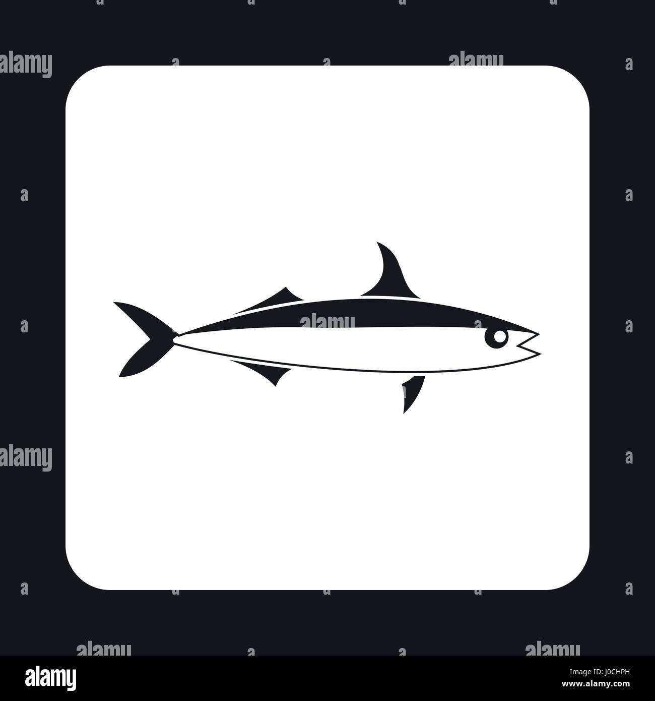 Smelt fish icon, simple style Stock Vector Image & Art - Alamy