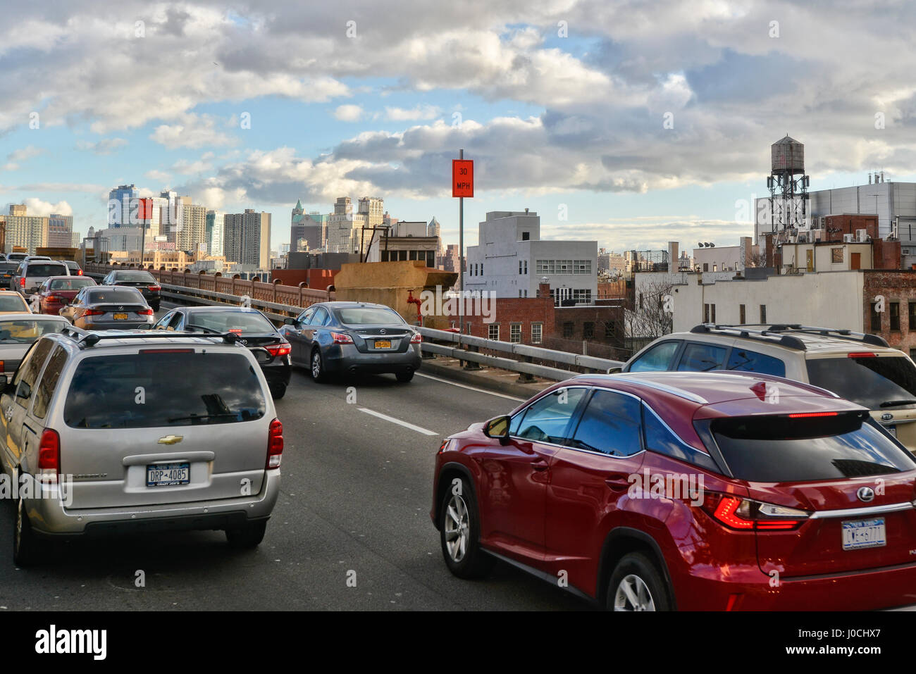 New York City traffic Stock Photo Alamy
