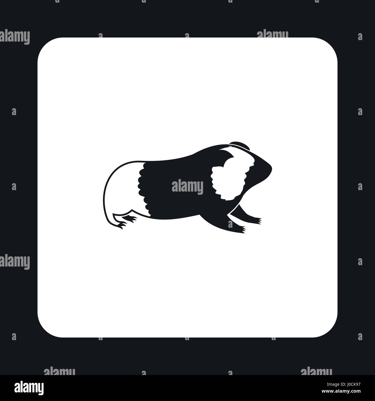 Hamster icon, simple style Stock Vector Image & Art - Alamy