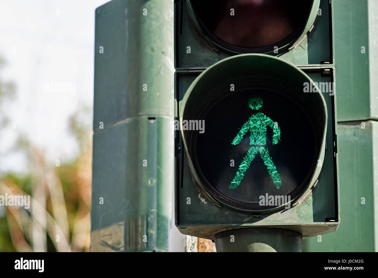 Traffic light green man hires stock photography and images Alamy