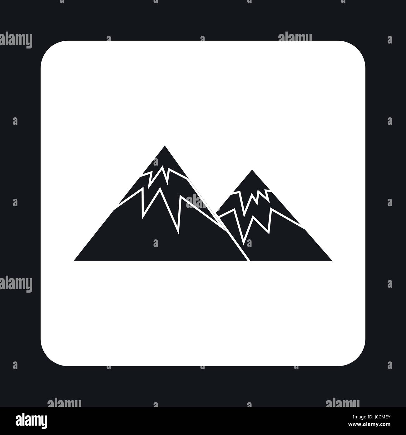 Mountains scenic overlook Stock Vector Images - Alamy