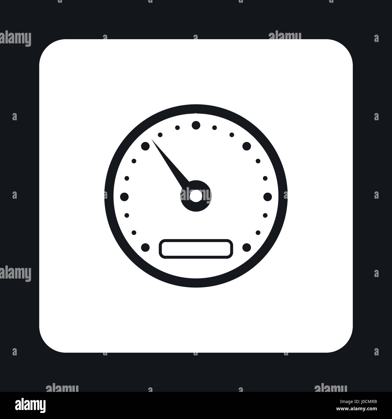 Speedometer, measuring scale icon Stock Vector Image & Art - Alamy