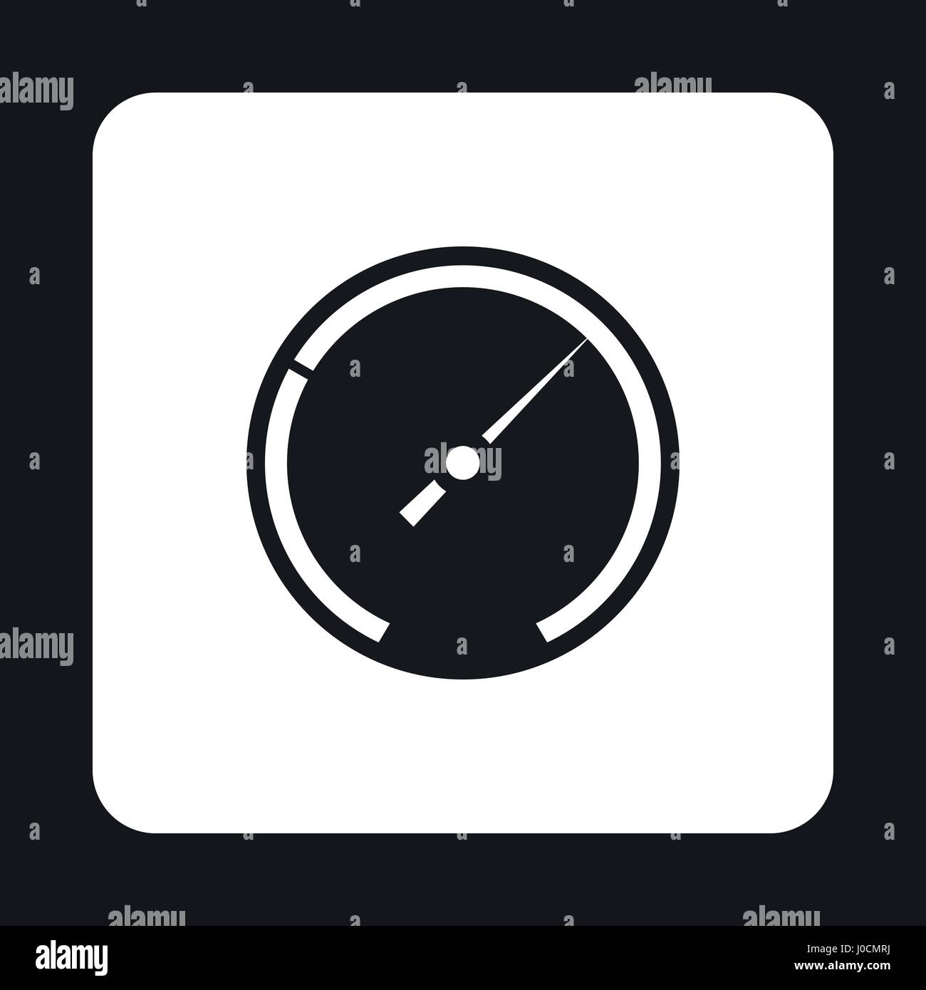 Speedometer, measuring scale icon Stock Vector Image & Art - Alamy