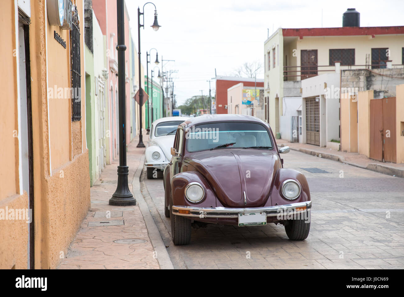 Valladolid, Mexico Mar 14, 2017 Traditional view of Valladolid old