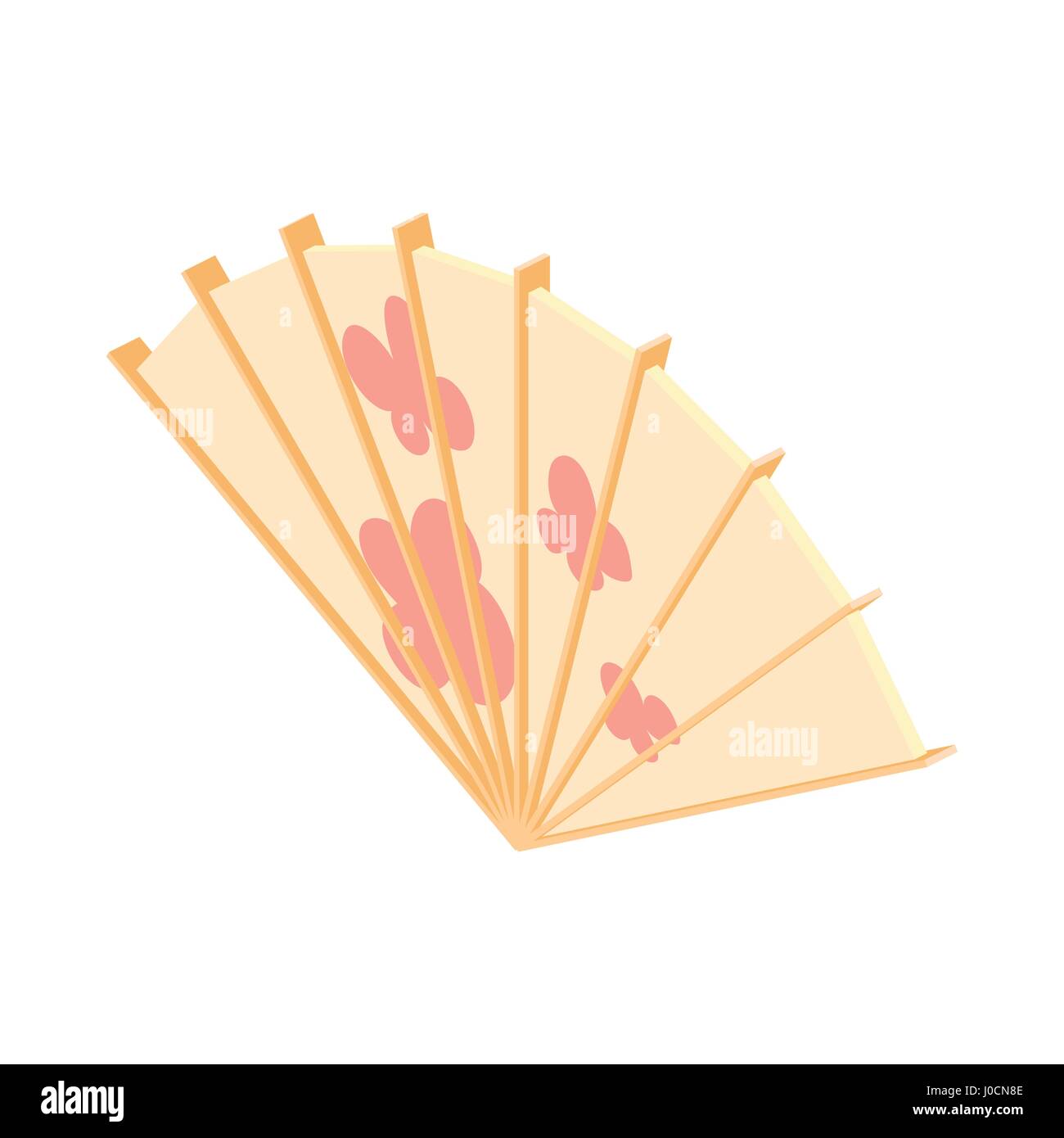 Fan icon, cartoon style Stock Vector Image & Art Alamy