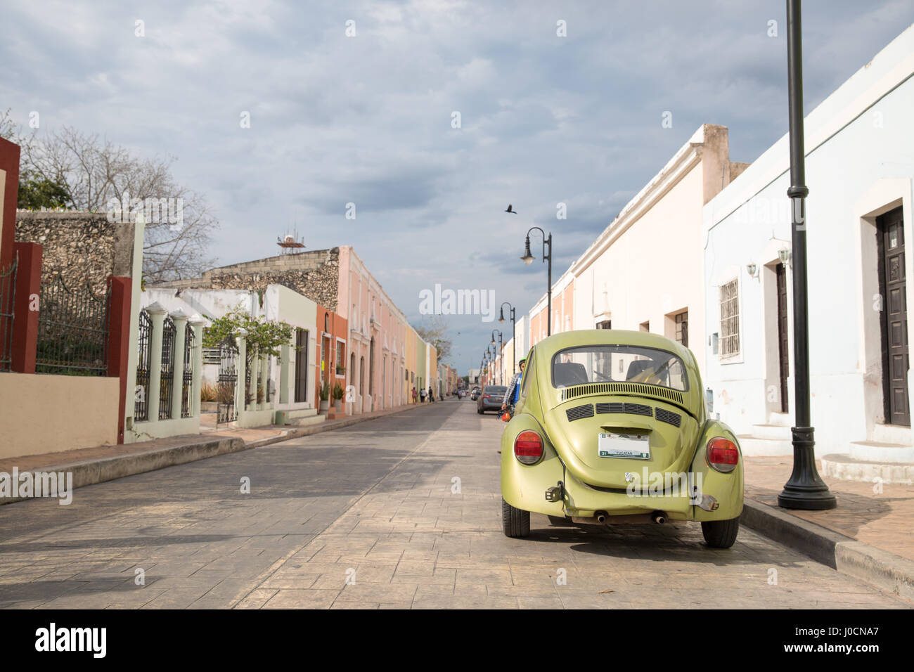 Valladolid, Mexico Mar 14, 2017 Traditional view of Valladolid old