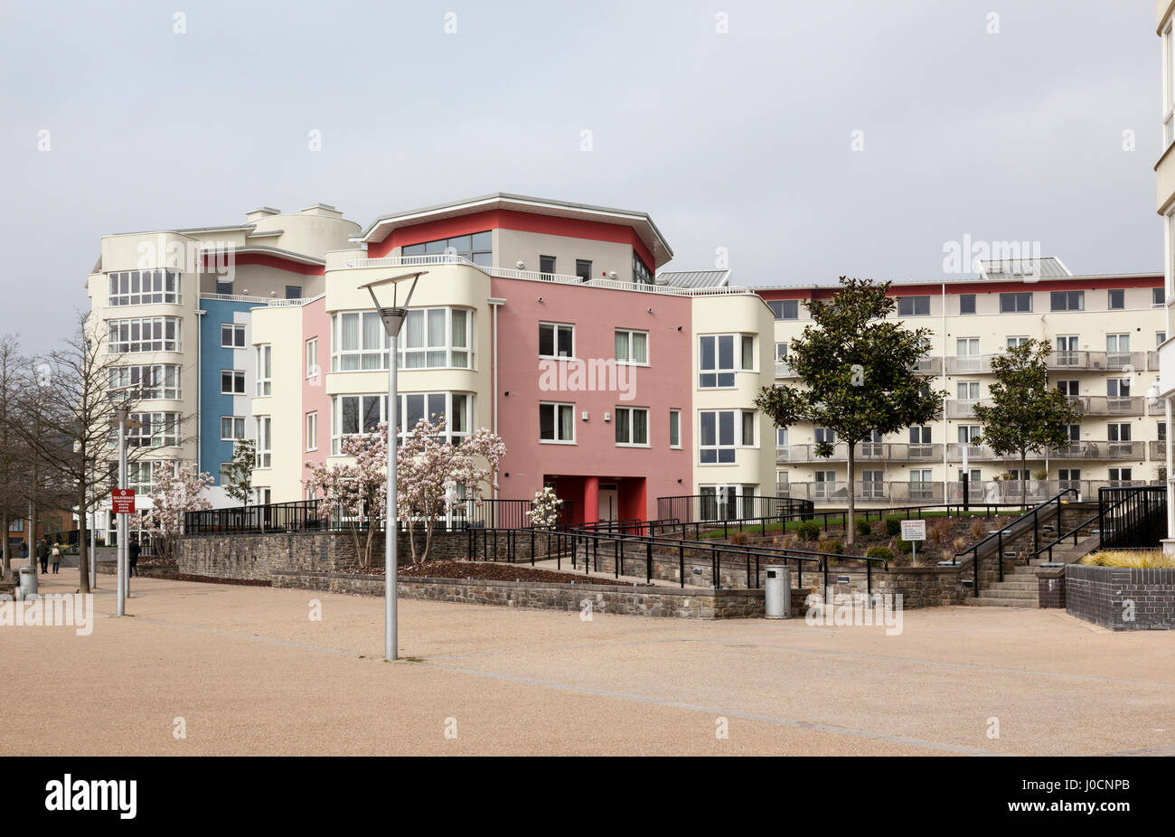 Bristol harbourside, waterfront modern apartments, City of Bristol