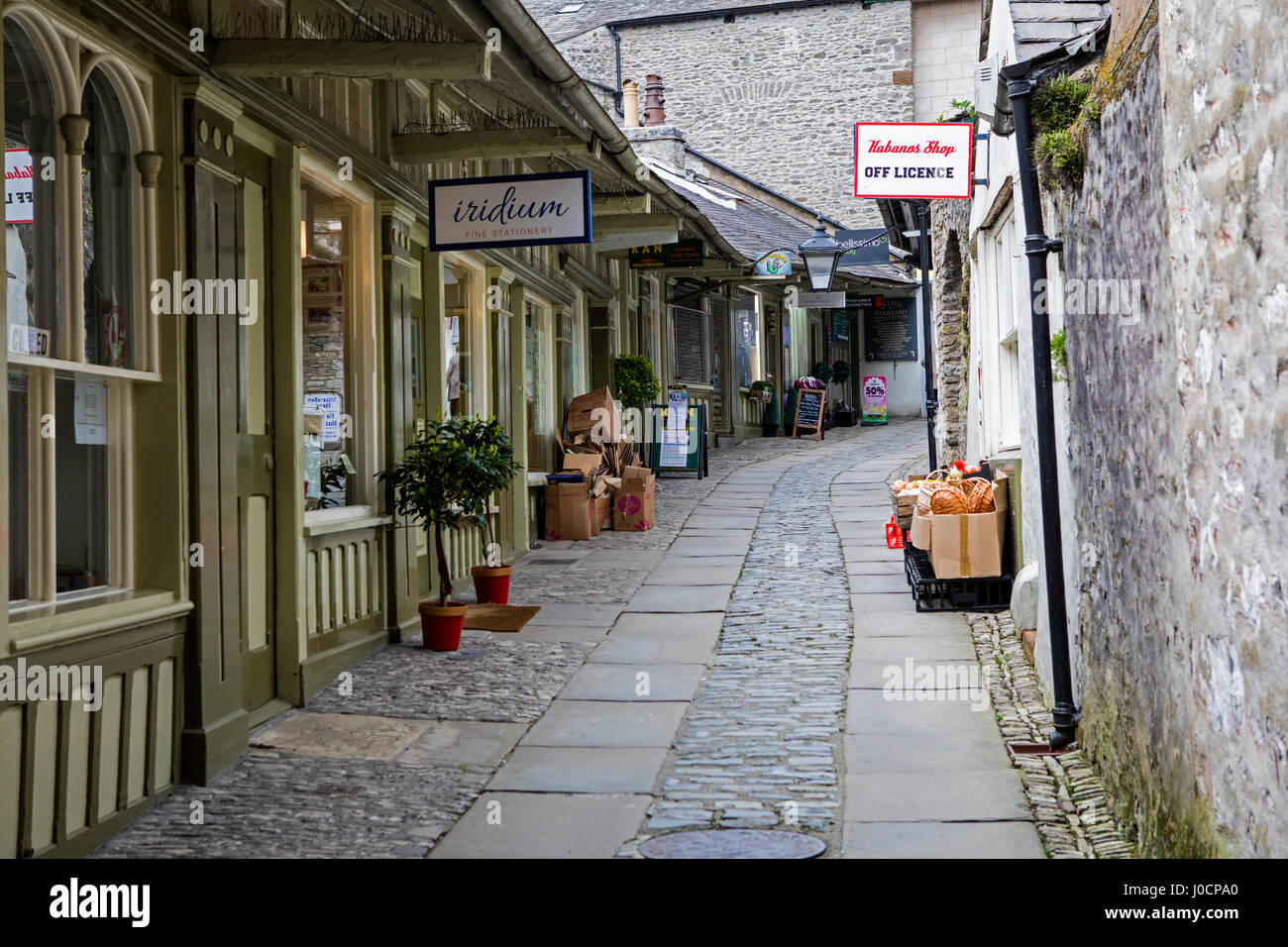 Old shops in kendal town hires stock photography and images Alamy