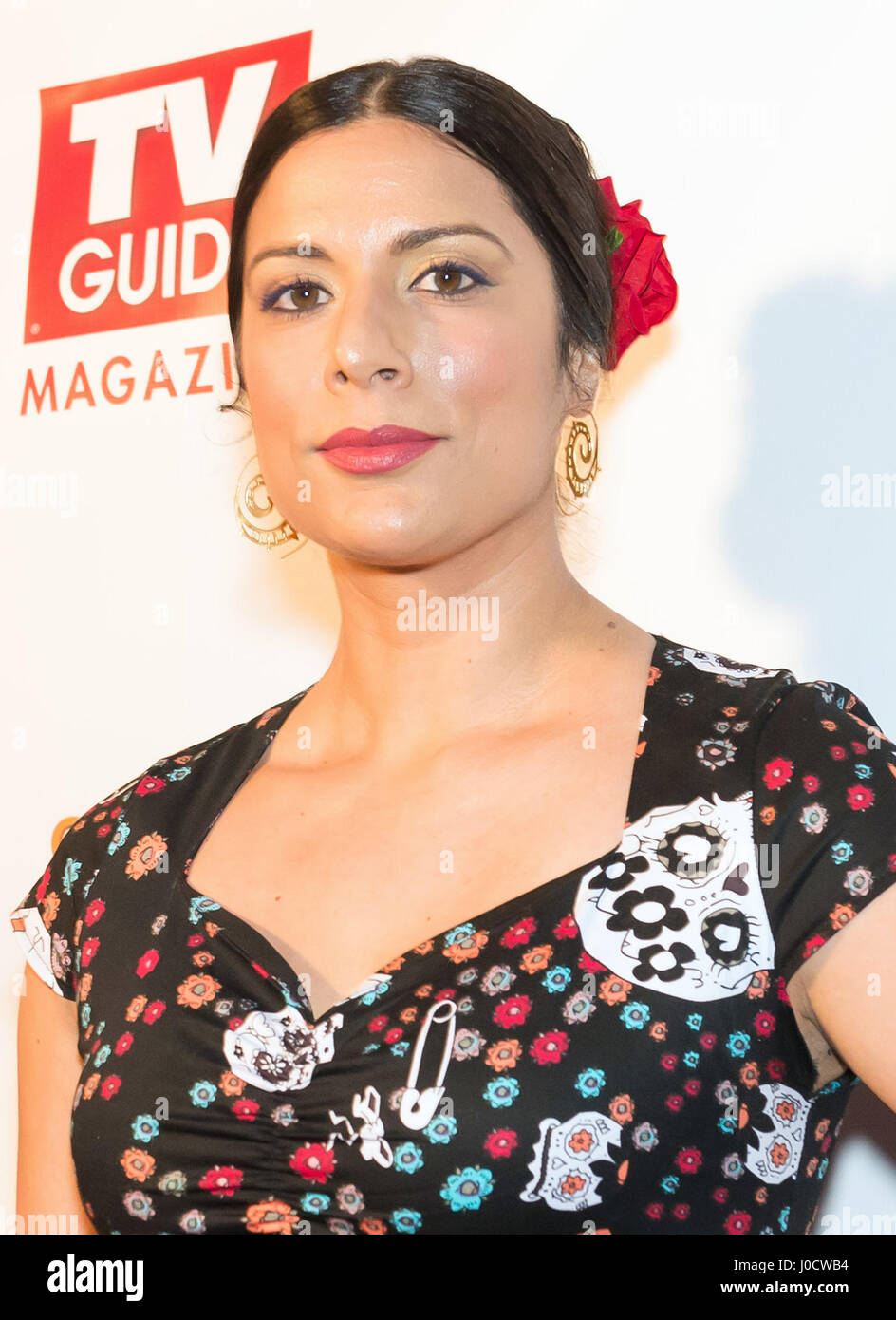 Chicago, Illinois, USA. 10th Apr, 2017. Lorena Diaz pictured as TV