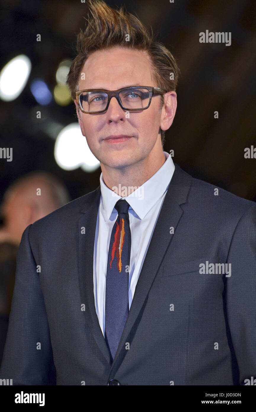 Tokyo, Japan. 10th Apr, 2017. Director James Gunn attends the Galaxy Carpet Event for 'Guardians of the Galaxy Vol.2' at the Shin-toyosu Brillia Running Stadium in Tokyo, Japan on April 10, 2017. | Verwendung weltweit Credit: dpa/Alamy Live News Stock Photo