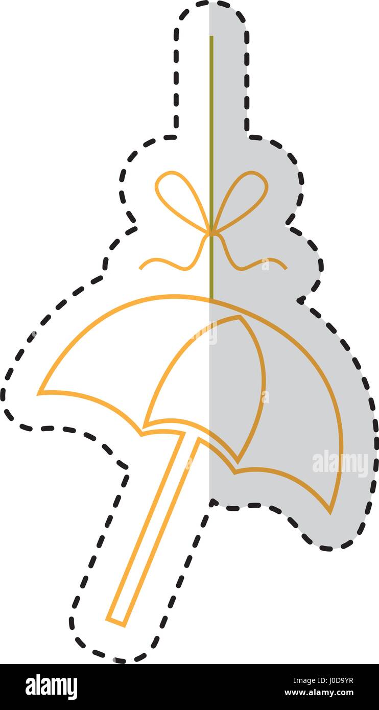 beach umbrella isolated icon Stock Vector Image & Art - Alamy