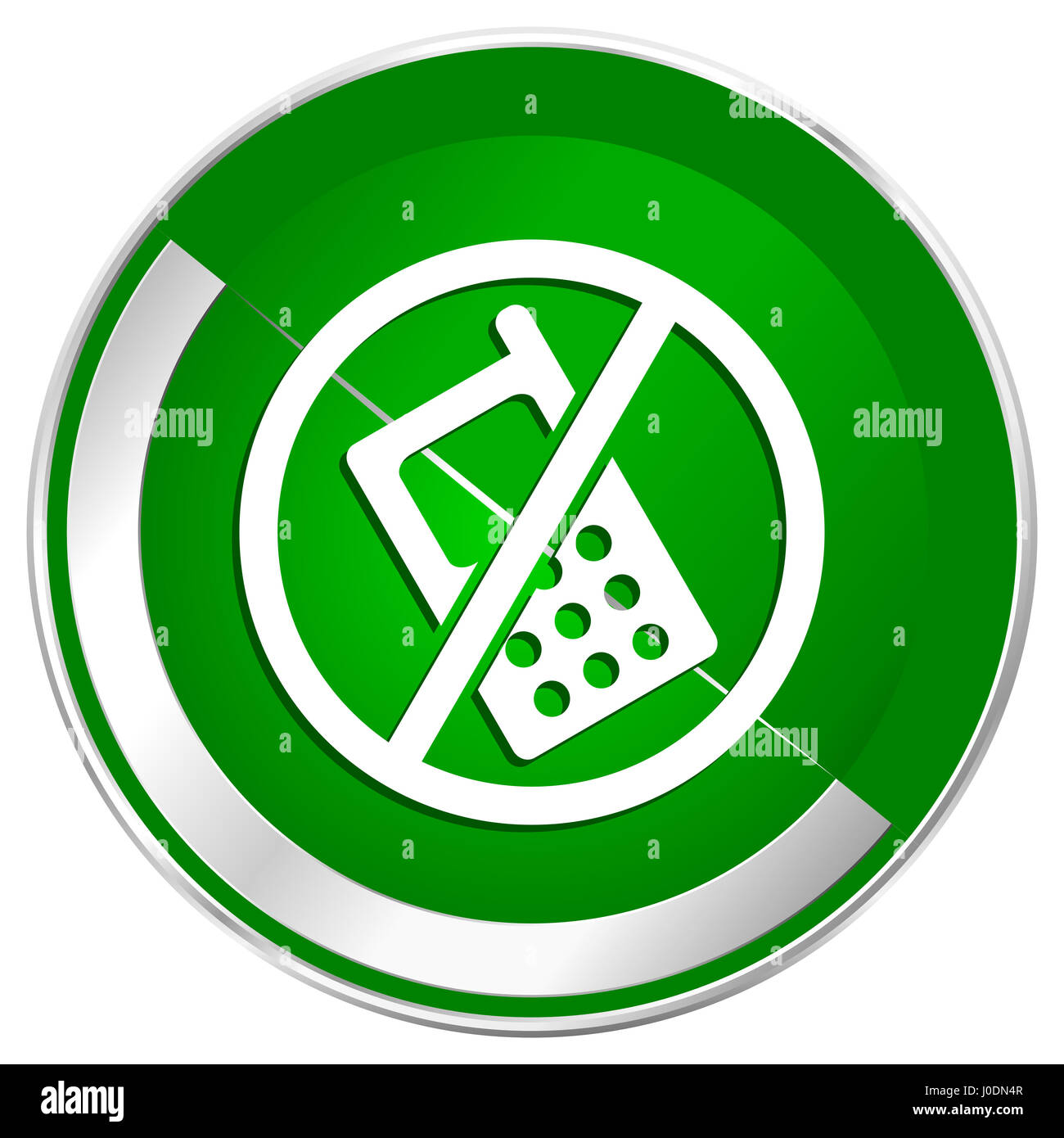 No cell phones sign Cut Out Stock Images & Pictures - Alamy