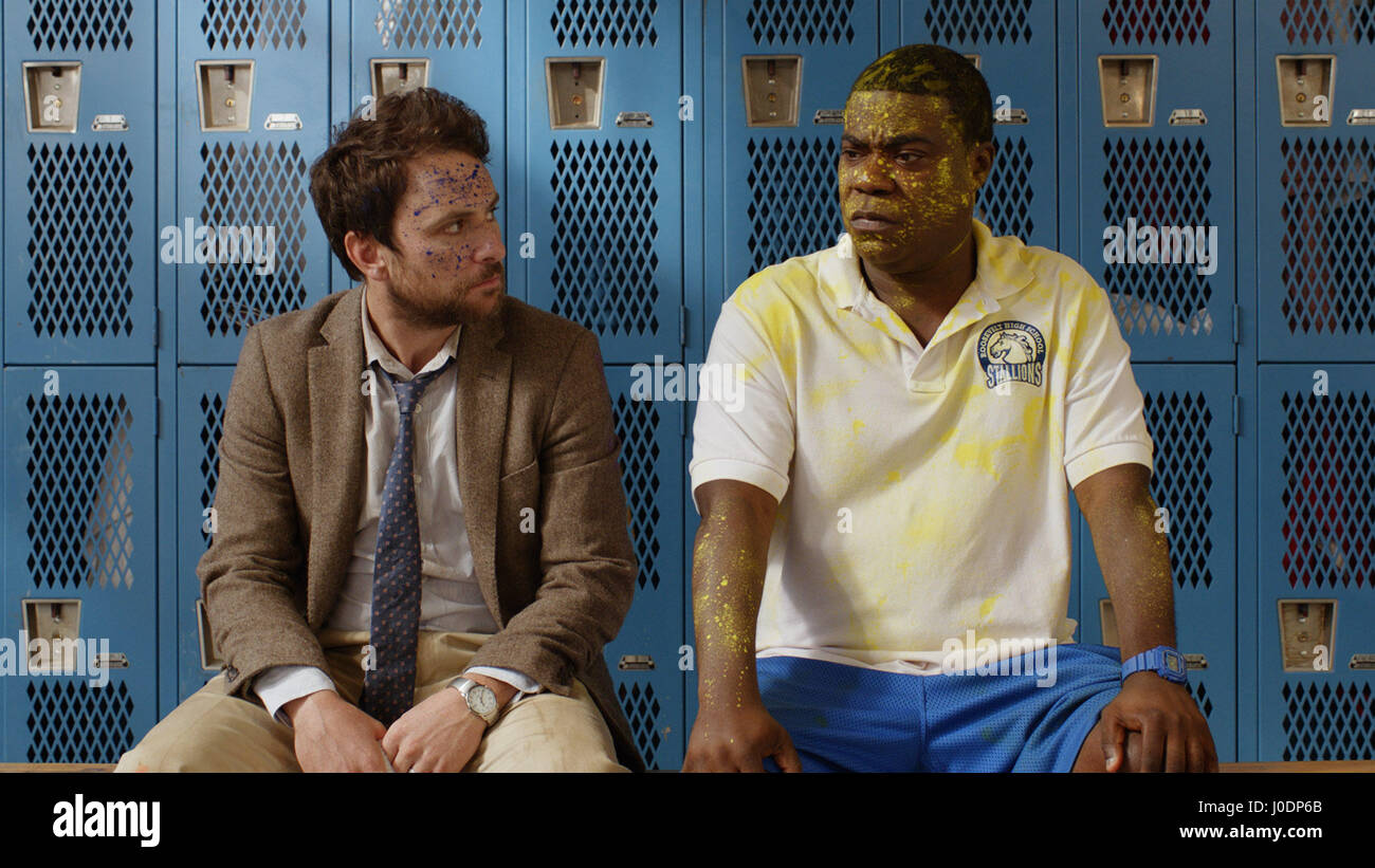 RELEASE DATE: February 17, 2017 TITLE: Fist Fight STUDIO: DIRECTOR: Richie Keen PLOT: When one school teacher unwittingly causes another teacher's dismissal, he is challenged to an after-school fight STARRING: Ice Cube, Charlie Day, Tracy Morgan (Credit: © New Line Cinema/Entertainment Pictures) Stock Photo