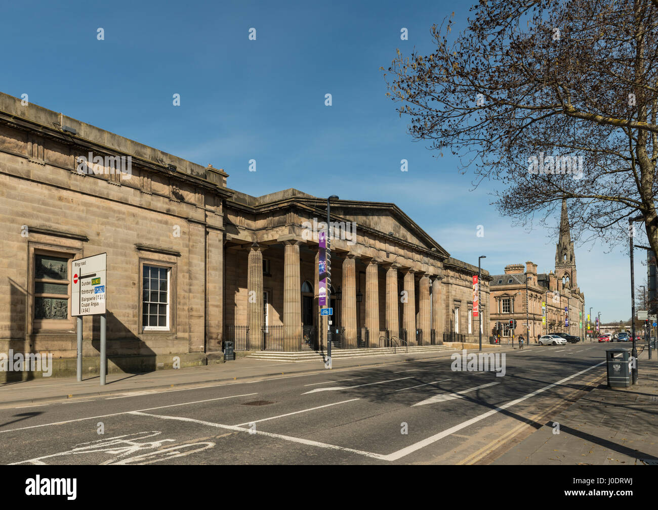 Perth Sheriff Court, Perth city centre,Tayside,Scotland,United Kingdom