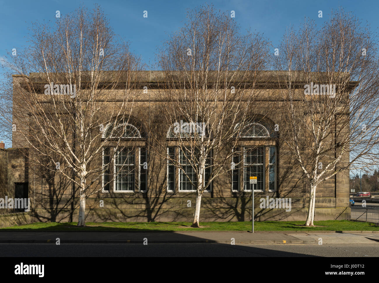 South elevation of Perth Sheriff Court, Perth city centre,Tayside