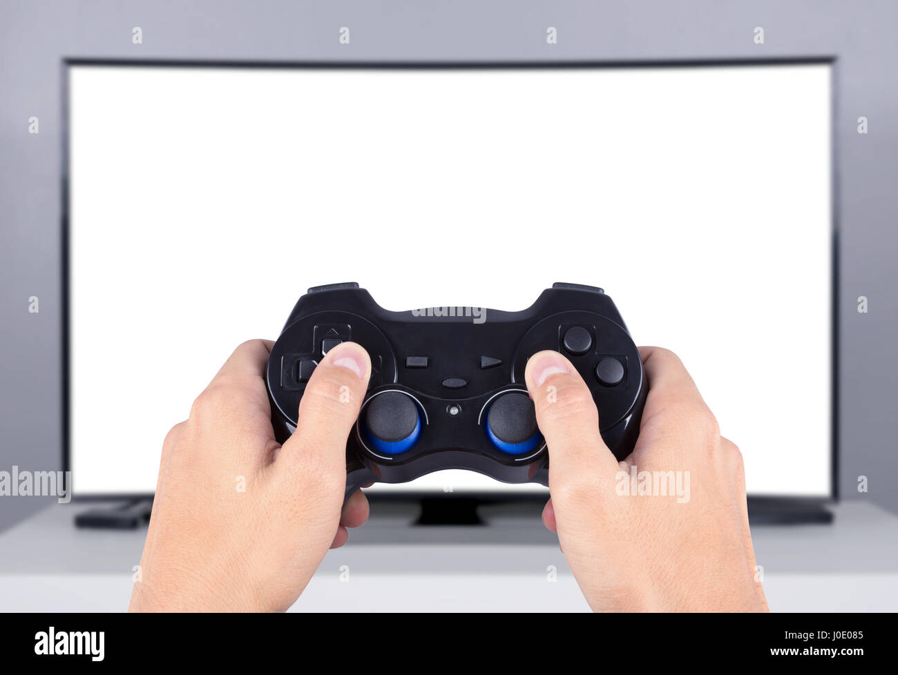 Video game controller tv hi res stock photography and images Alamy