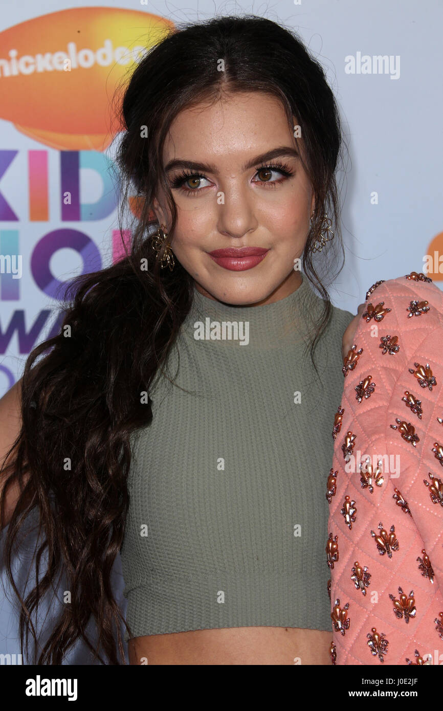 Lilimar arrivals nickelodeons kids choice hires stock photography and