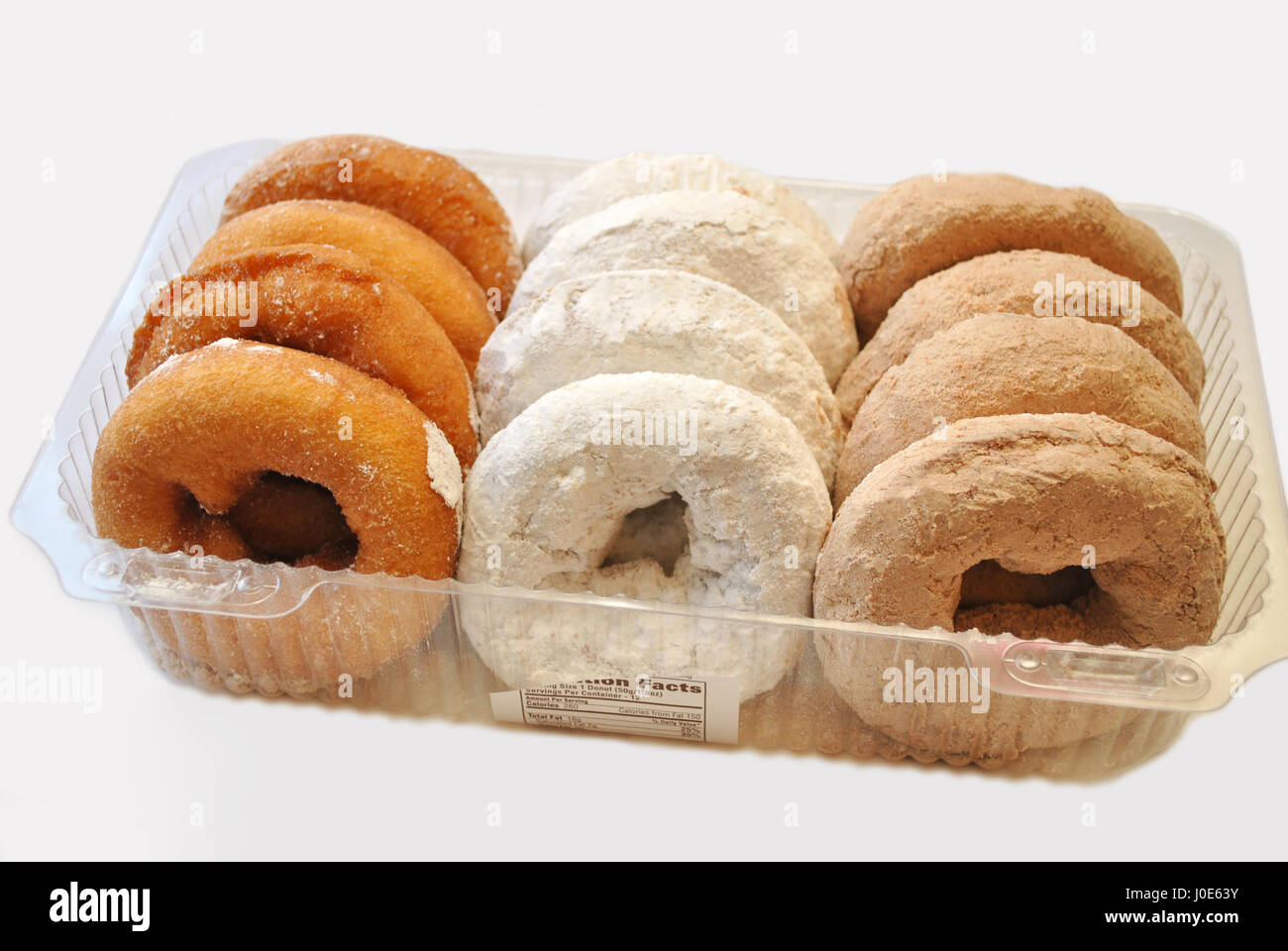 Packaged donuts Stock Photo Alamy
