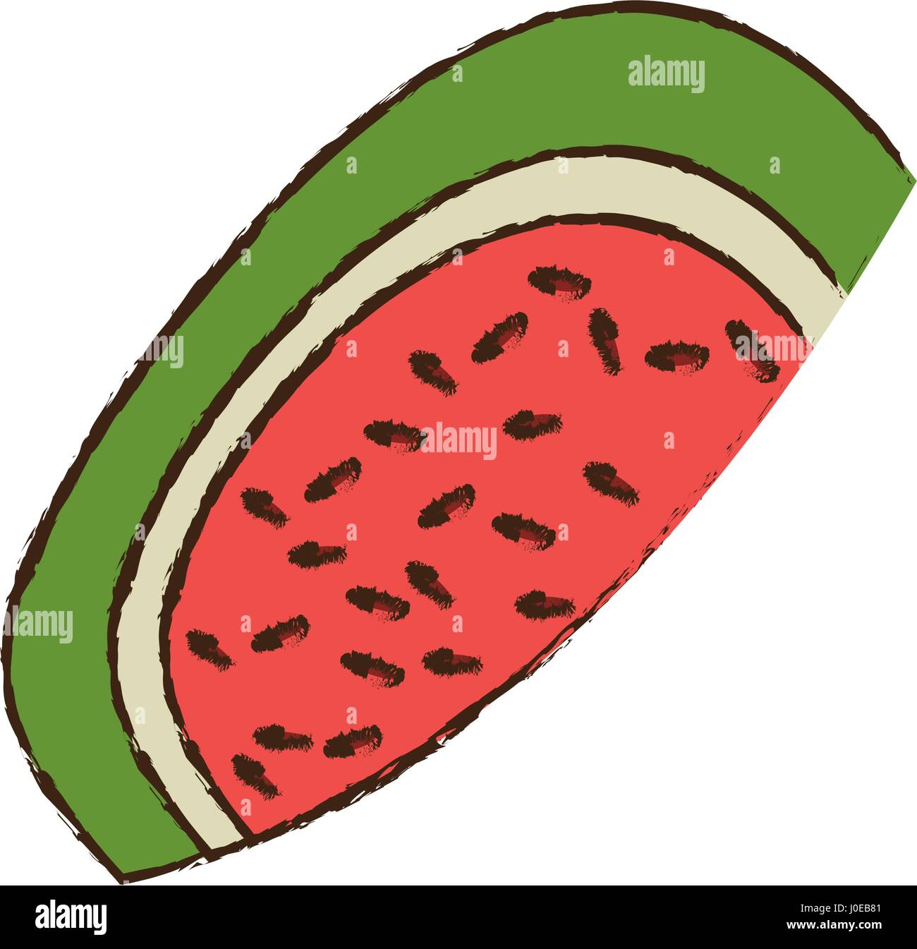 half watermelon fruit nutrition Stock Vector Image & Art - Alamy