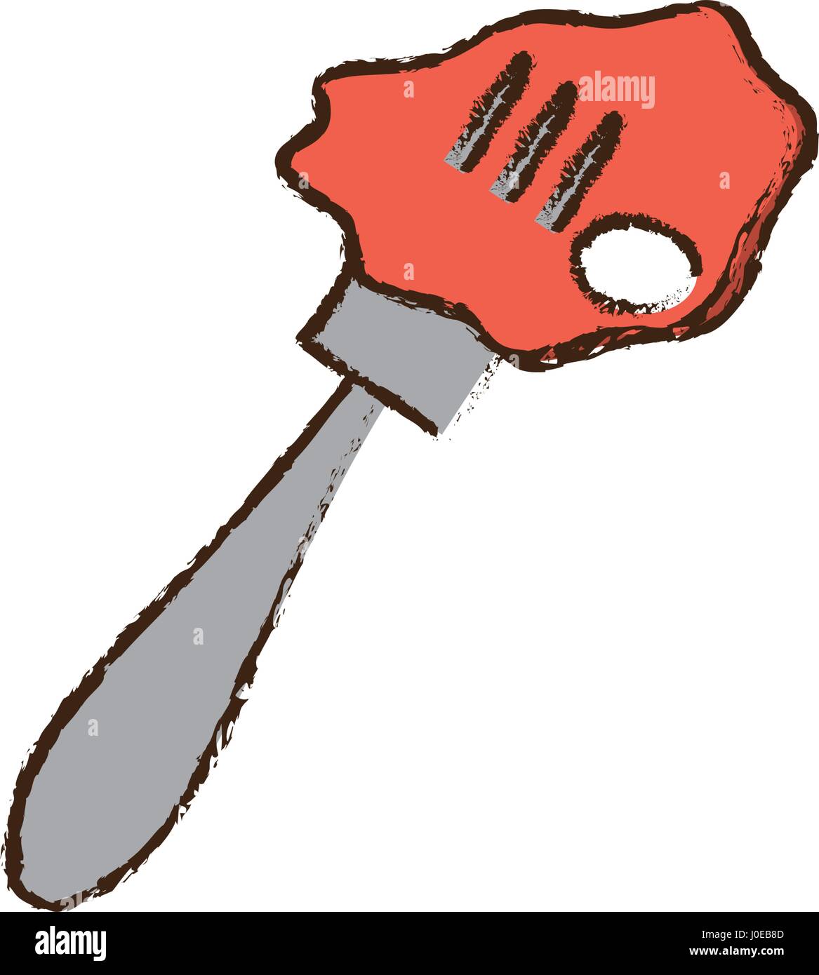steak fork food picnic Stock Vector Image & Art - Alamy