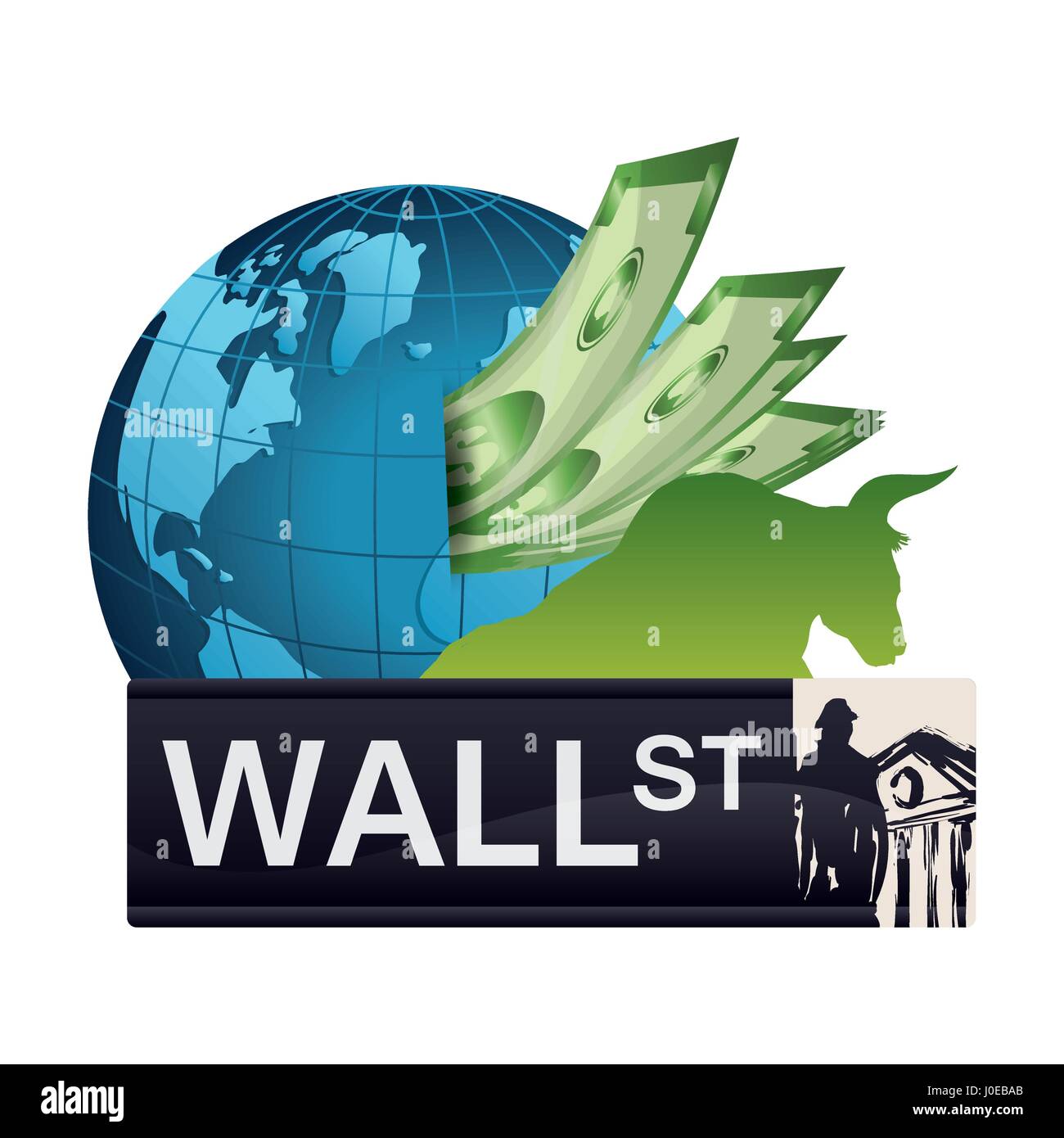 wall street world investment economy money Stock Vector Image & Art Alamy