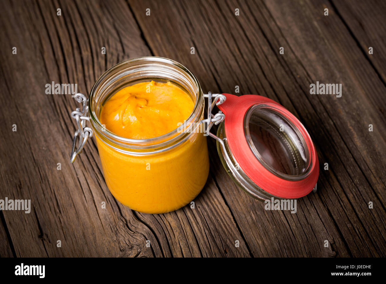 Homemade DIY natural vegan healthy yellow cheese made of potatoes