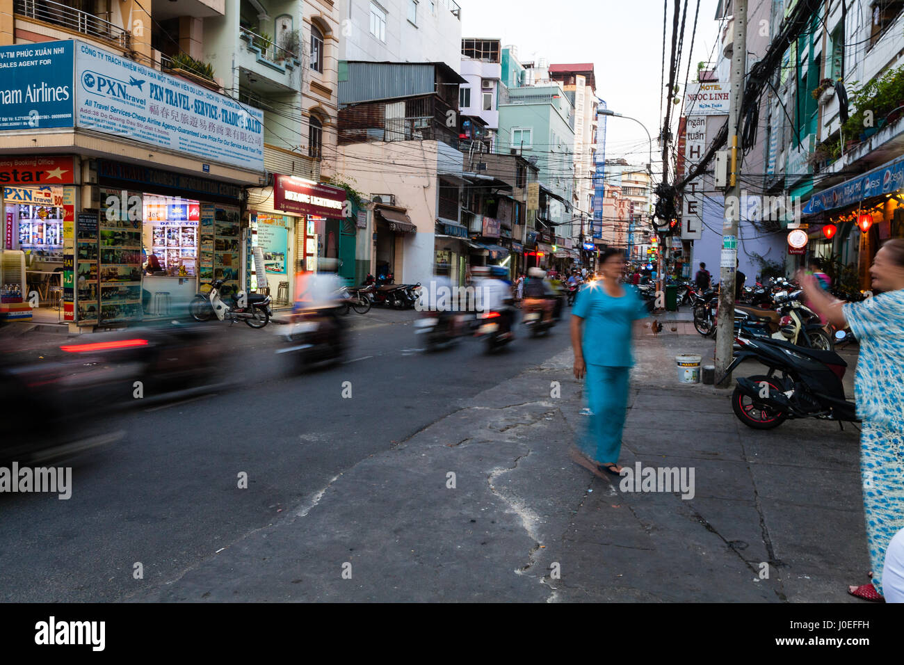 Do Quang Dau Street Ho Chi Minh City Saigon Vietnam - 
