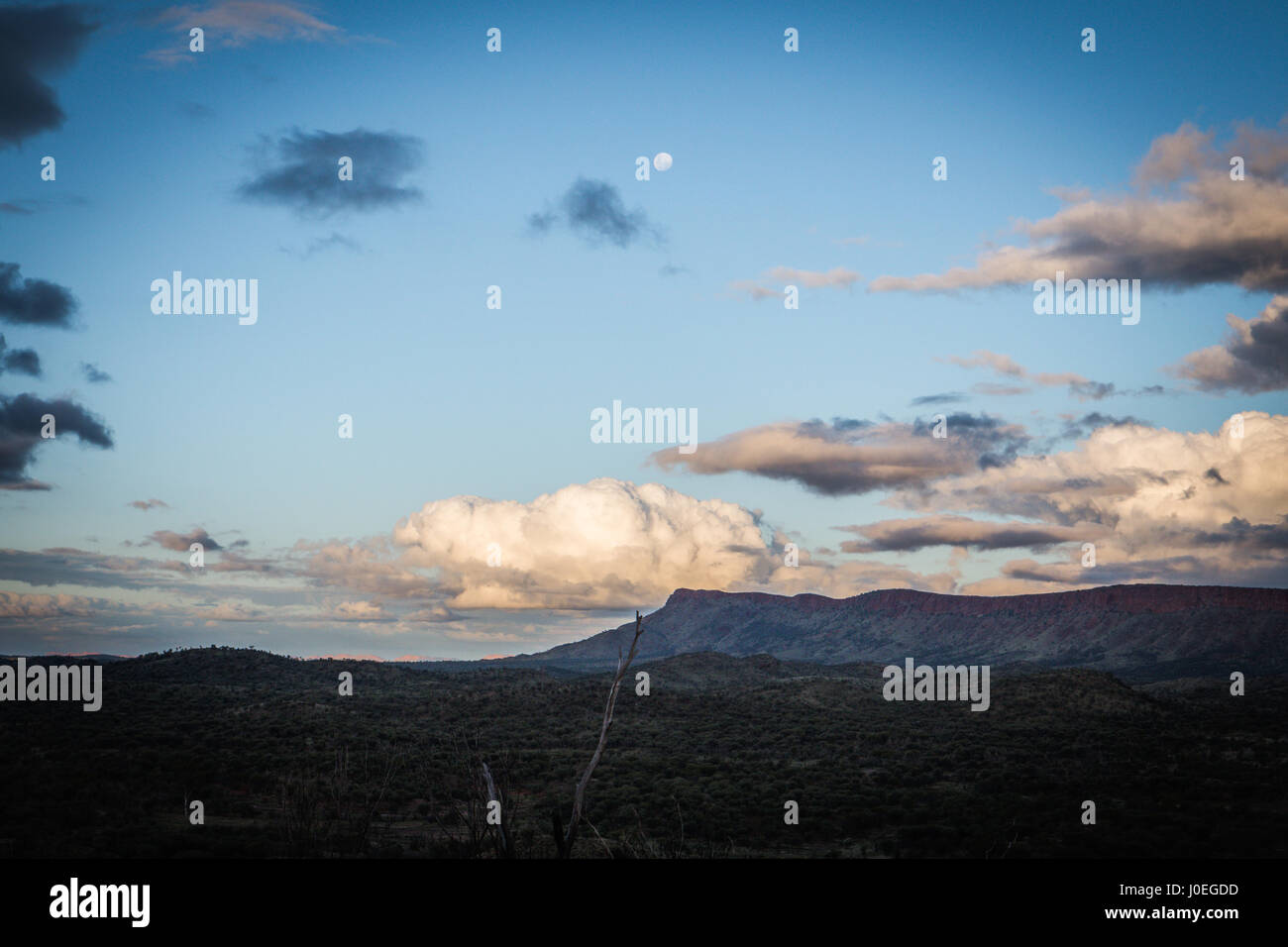 Alice springs Simpsons Gap viewpoint Northern Territory Stock Photo