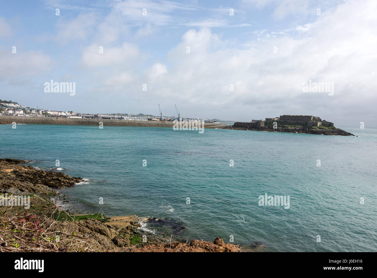 From Havelet Bay is St.Peter Port and the 800yearold Castle