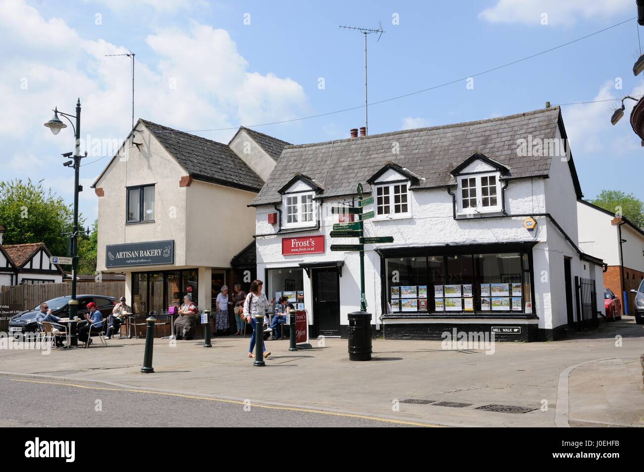 Artisan Bakery/Frosts, Wheathampstead, Hertfordshire Stock Photo Alamy