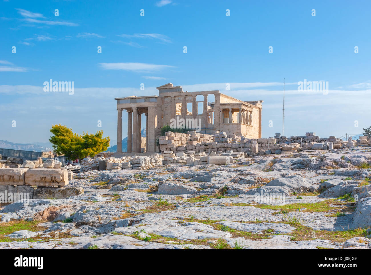 Erechtheion is one of the most famous ancient temples of Athens with