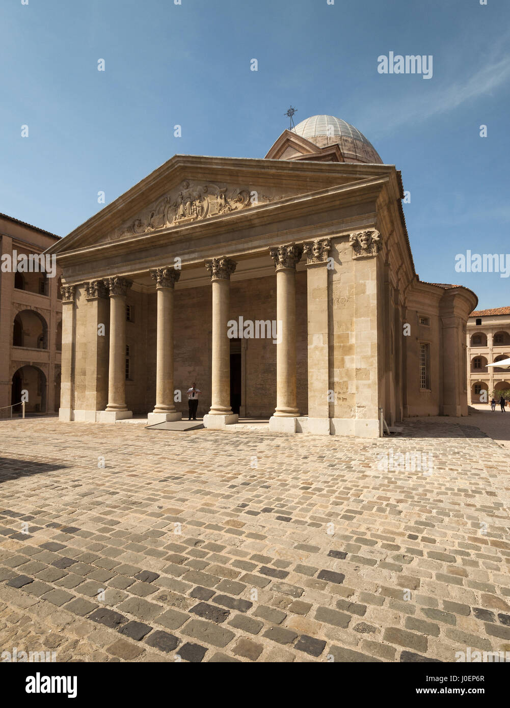 France, Marseille, Panier district, Chapel La Vielle Charite Stock Photo