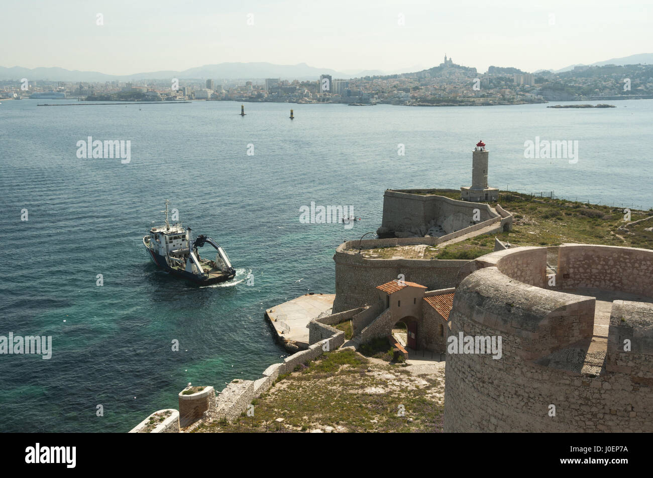 France, Marseille, Chateau d'If, island fortifications Stock Photo - Alamy