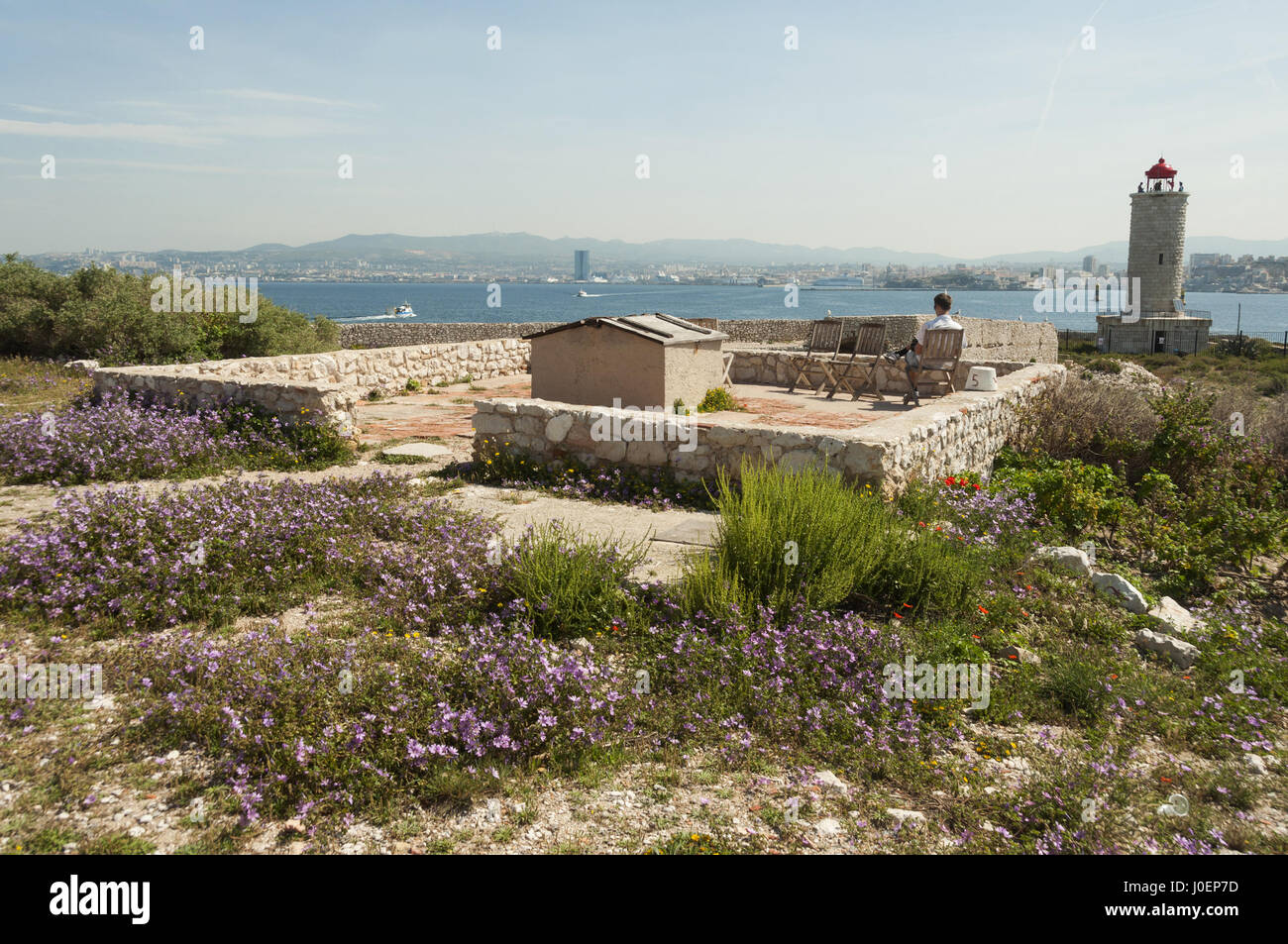 France, Marseille, Chateau d'If, island fortifications Stock Photo - Alamy