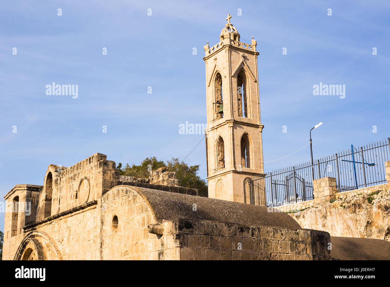 Bell tower of Ayia Napa monastery. Cyprus Stock Photo Alamy