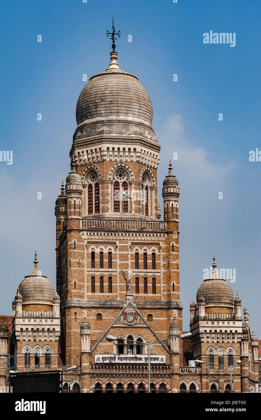 BMC Municipal corporation building, mumbai, maharashtra, india, asia Stock Photo