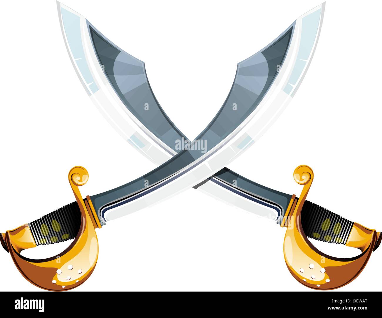 Pirate sword fight Stock Vector Images - Alamy