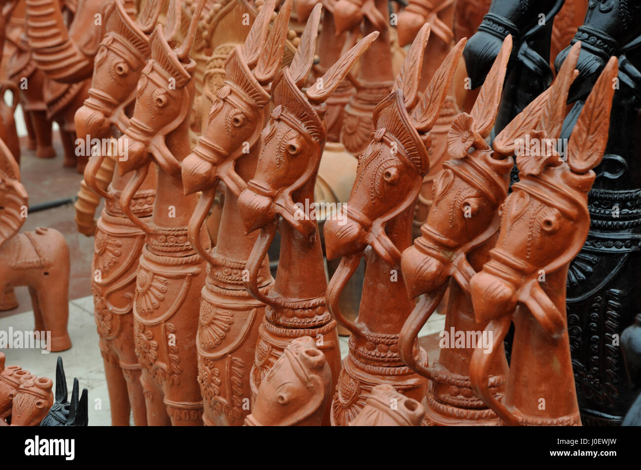 Terracotta Horse, India High Resolution Stock Photography and Images - Alamy