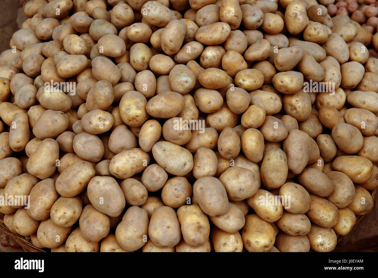 Potato market, varanasi, uttar pradesh, india, asia Stock Photo