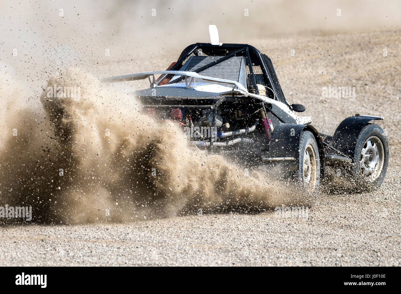 autocross rally race Stock Photo