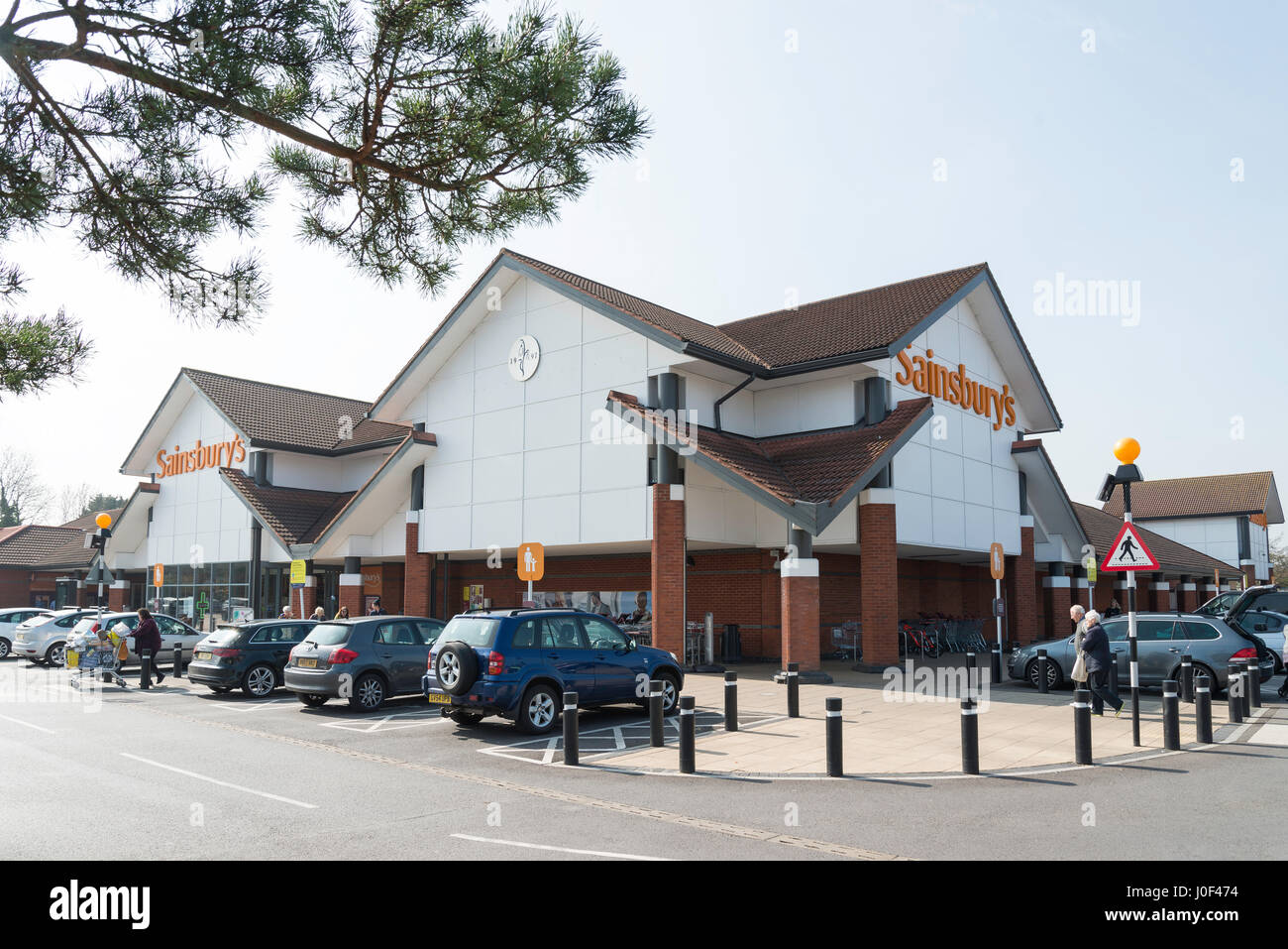 Sainsbury's Winnersh Superstore, King Street Lane, Winnersh, Berkshire, England, United Kingdom Stock Photo