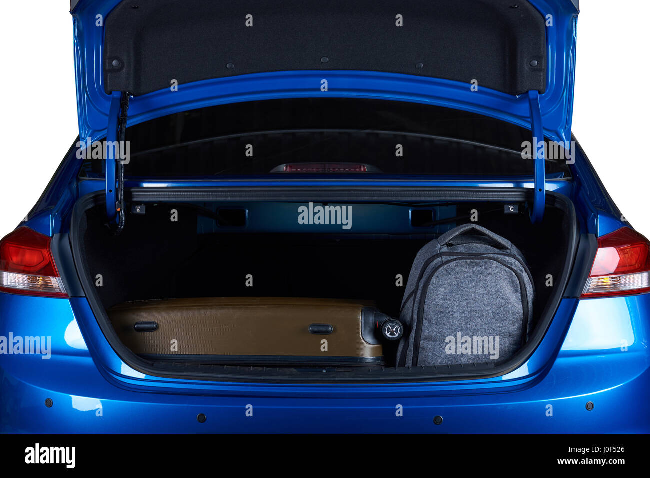 Overloaded car holiday hires stock photography and images Alamy