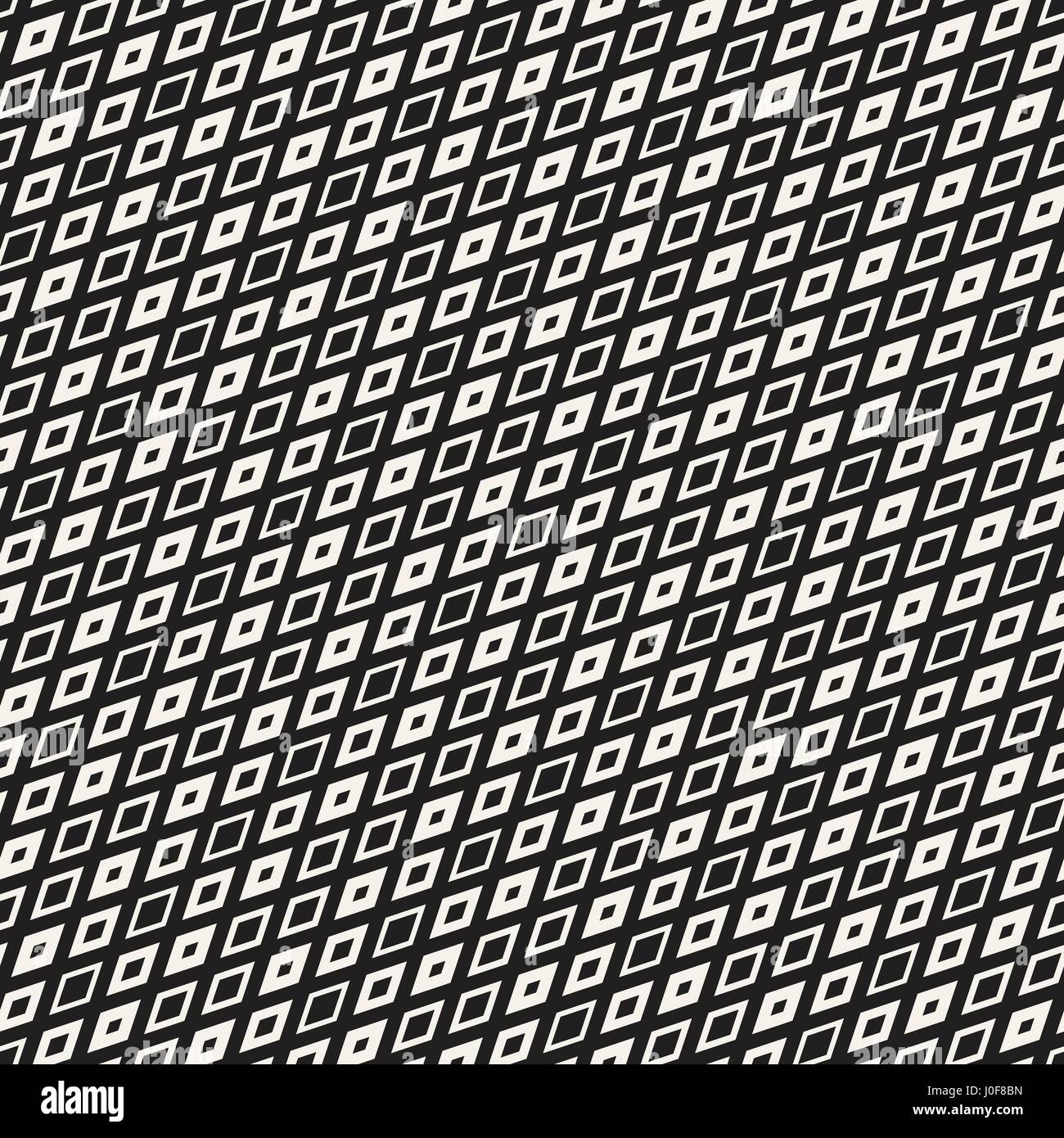 Repeating Geometric Rectangle Tiles. Stylish Monochrome Lattice. Vector ...