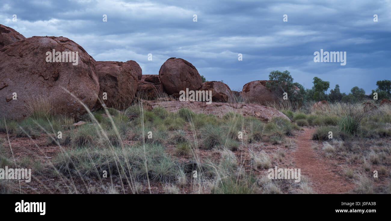 Devils Marbles Karlu Karlu Northern Territory Stock Photo - Alamy