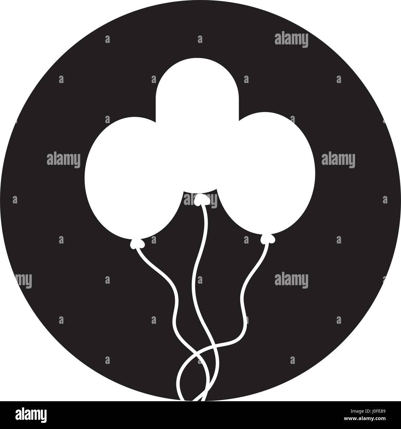balloons air party celebration Stock Vector Image & Art - Alamy