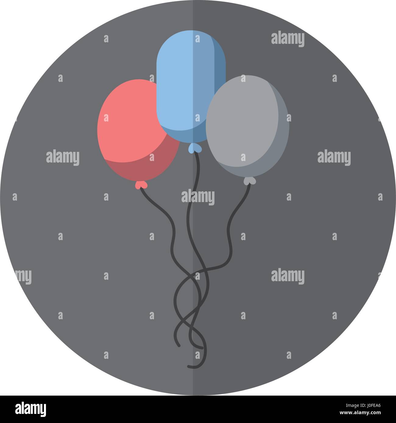 balloons air party celebration Stock Vector Image & Art - Alamy