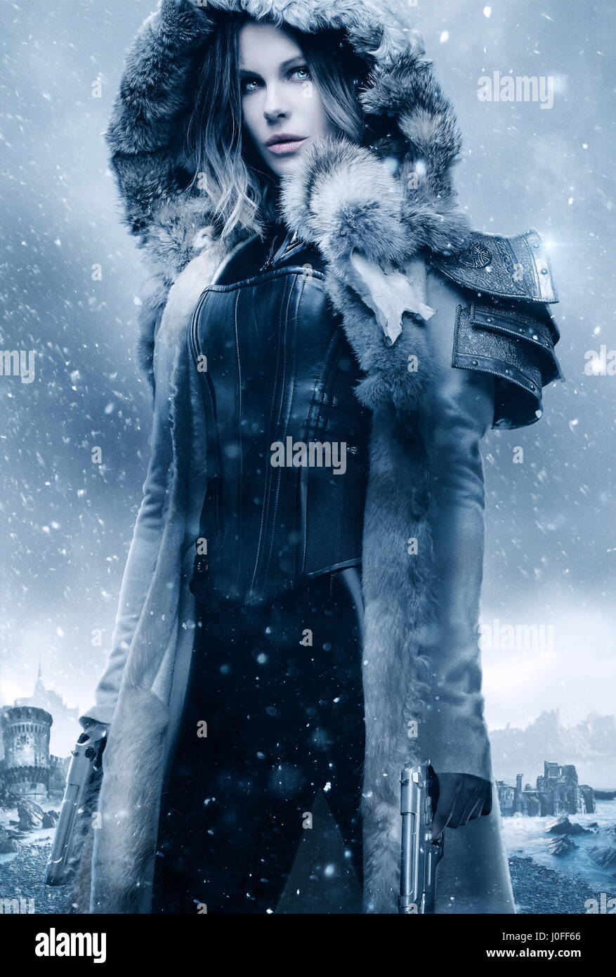 RELEASE DATE: January 6, 2017 TITLE: Underworld: Blood Wars STUDIO: Sony Pictures DIRECTOR: Anna Foerster PLOT: Vampire death dealer, Selene (Kate Beckinsale) fights to end the eternal war between the Lycan clan and the Vampire faction that betrayed her STARRING: Kate Beckinsale as Selene Poster Art. (Credit Image: © Sony Pictures/Entertainment Pictures) Stock Photo