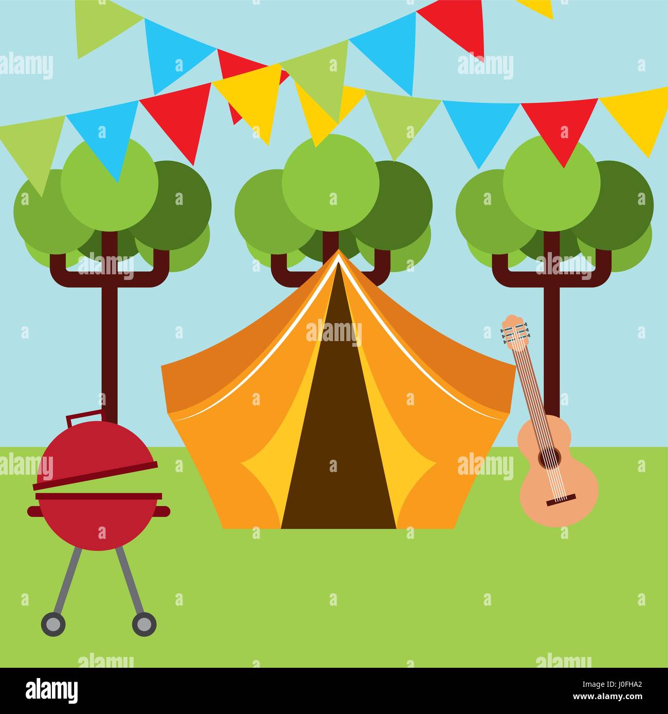 picnic concept design Stock Vector Image & Art - Alamy