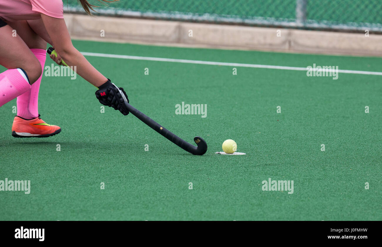 Hockey stick and ball hires stock photography and images Alamy